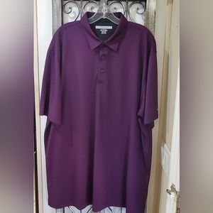 Greg Norman Golf Shirt XXL/TTG Eggplant Purple